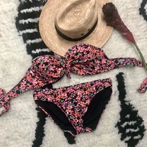 Beautiful Floral ☀️ Bikini by Ann Taylor